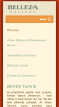 Mobile Screenshot of bellezagallery.org